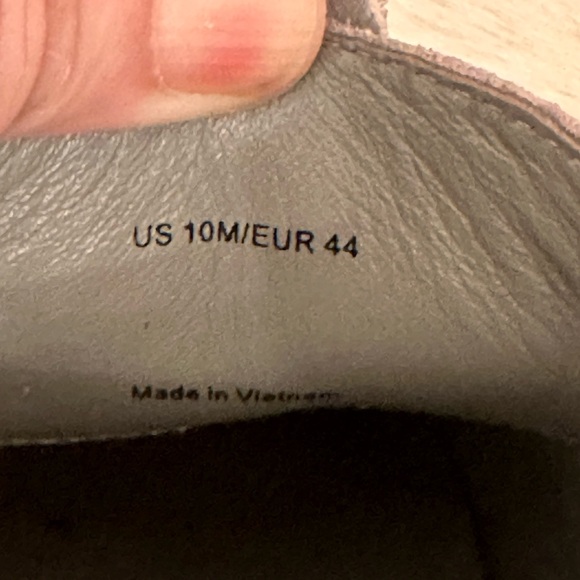 VINCE LARSEN SNEAKER IN GRAPHITE Size 10 FOR MEN - Picture 4 of 6